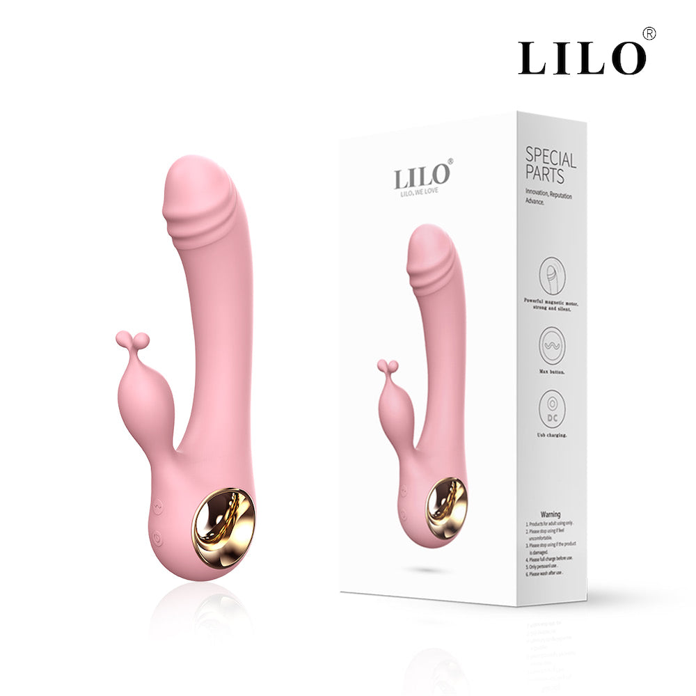 Vibrador de ponto G e clitóris - LILO