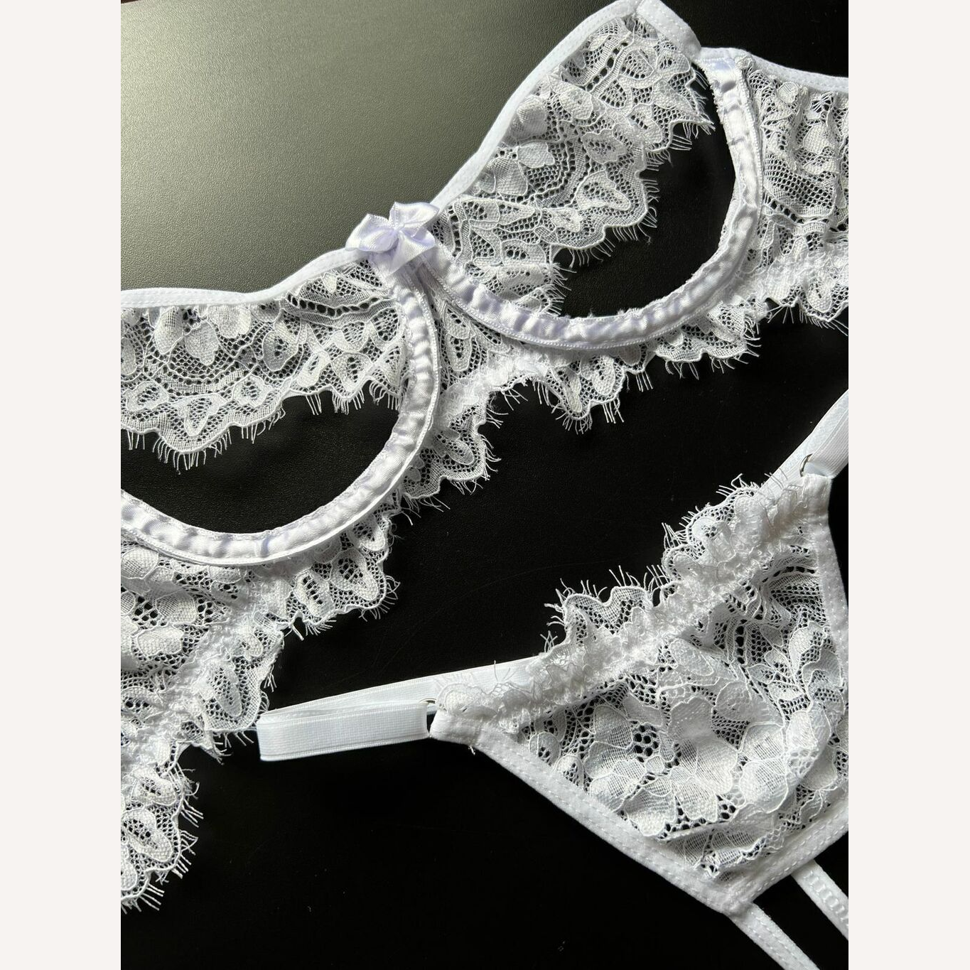 Conjunto Sedução Ardente Branco