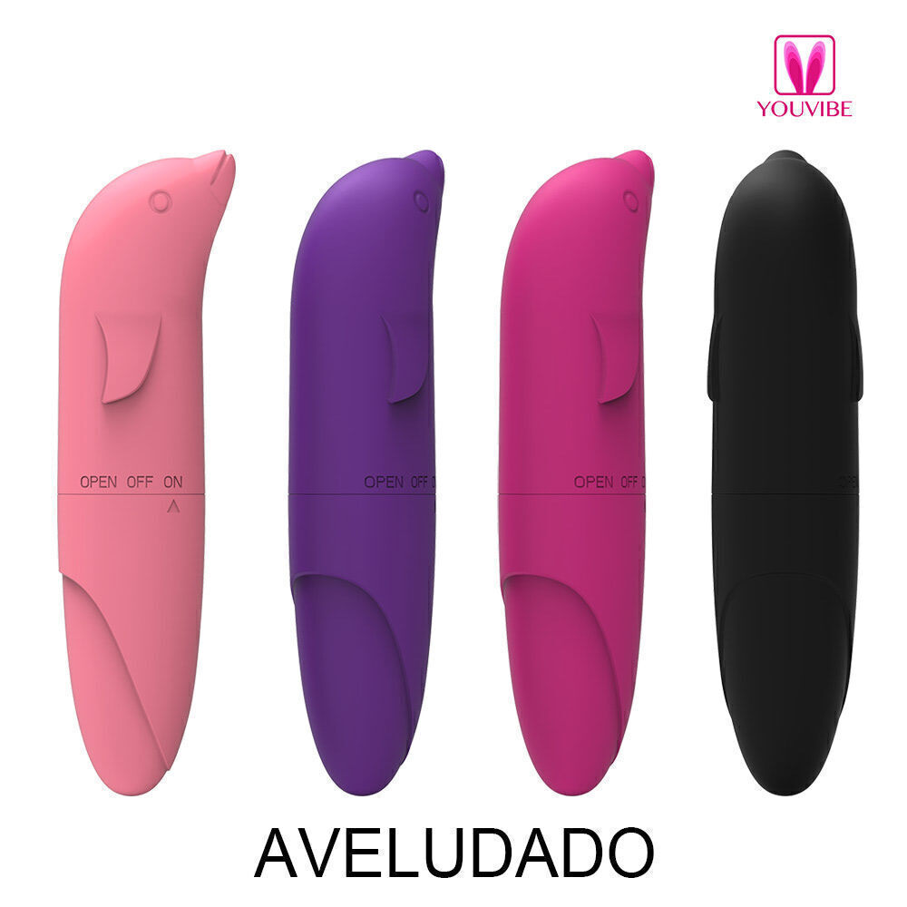 Vibrador Golfinho Ponto G Toque Aveludado