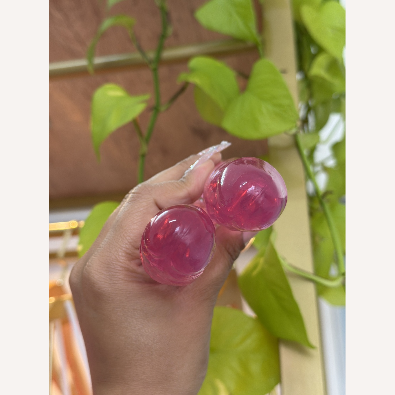 Pênis Duplo Transparente 17,3 X 3,5Cm Sexy Import