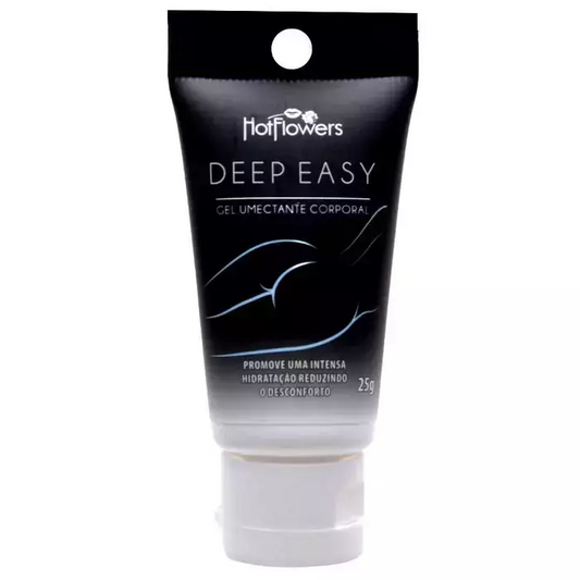 Deep Easy Anestésico Bisnaga Preta 25g Hot Flowers