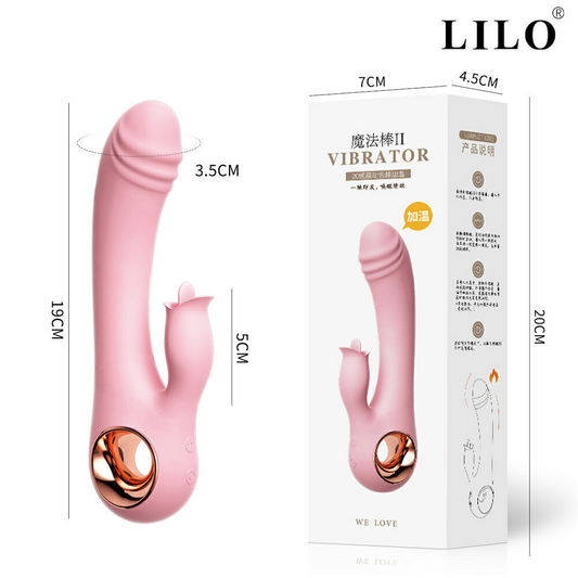 Vibrador Ponto G Estimulador Clítoris Usb - LILO