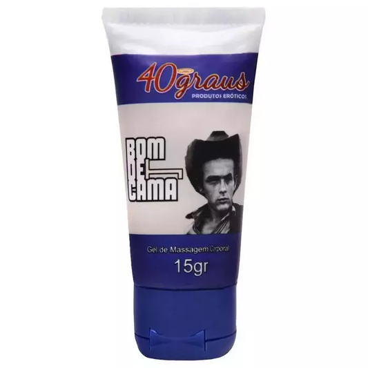 Bom De Cama Retardador Masculino 15G 40Graus