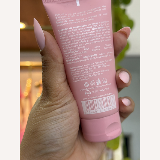 Pop Lub Lubrificante Neutro 60G Sensual Love