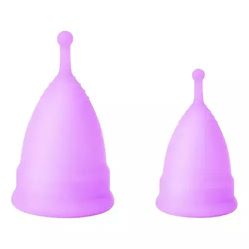 kit com 2 Coletores Menstrual de Silicone - SI