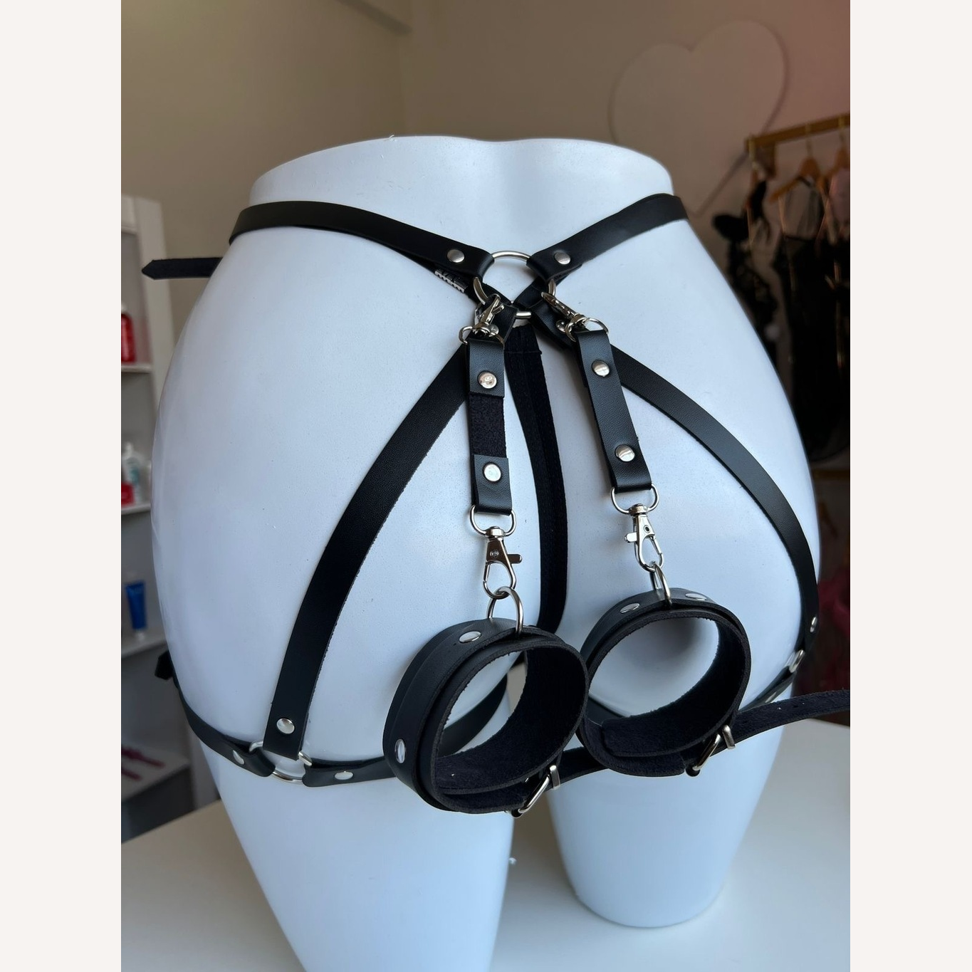 Arreio Harness Cinta Algema Pulso Sexy Import