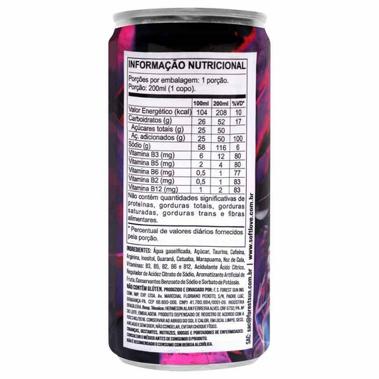 After Sexxx Energético Taurina Arginina 269Ml Soft Love