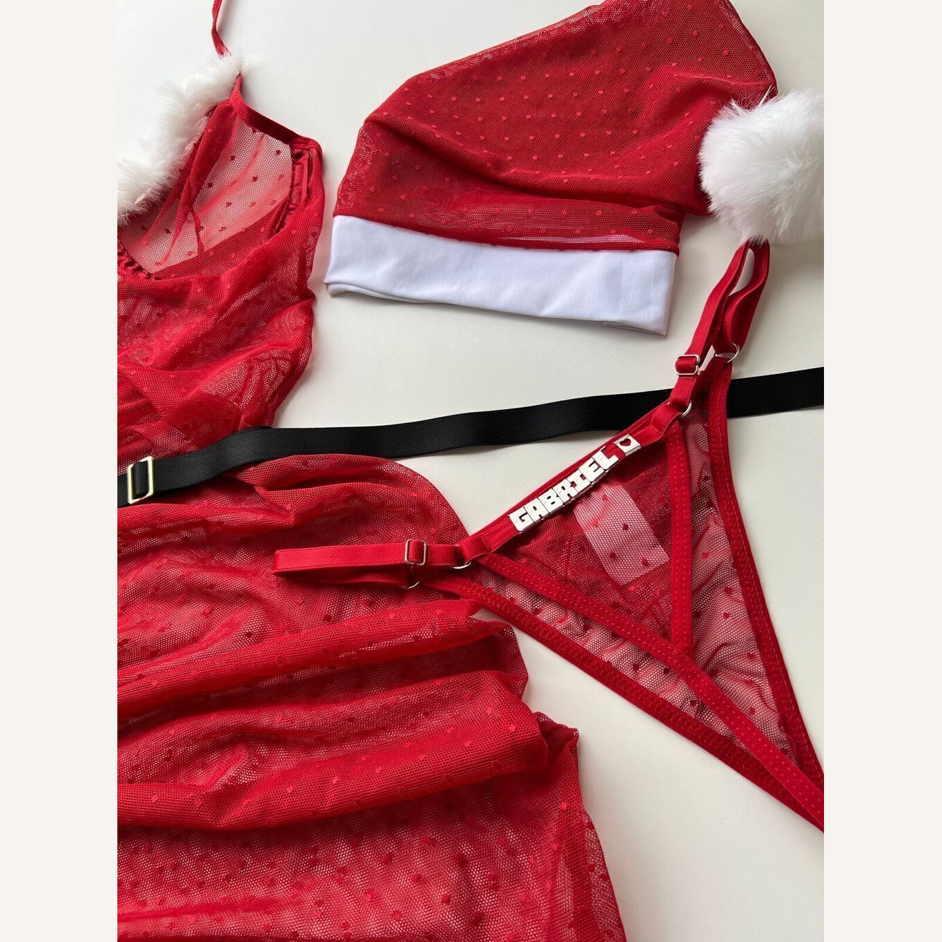 Fantasia Mamãe Noel Deluxe Personalizável até 10 letras