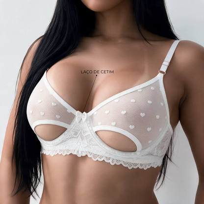 Conjunto Love Branco Personalizável - 8 letras