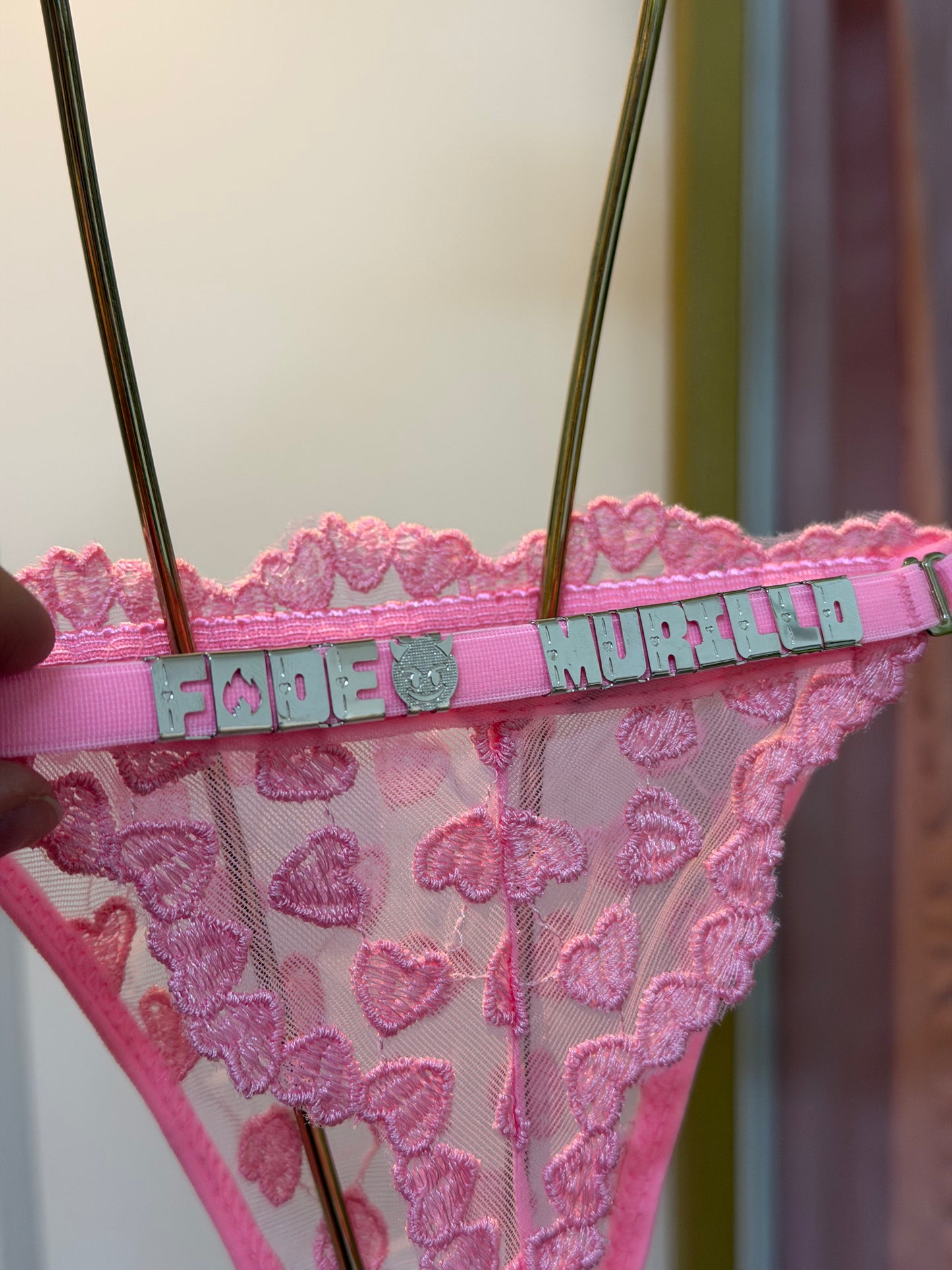 Conjunto Encanto Rosa Personalizável 15 letras