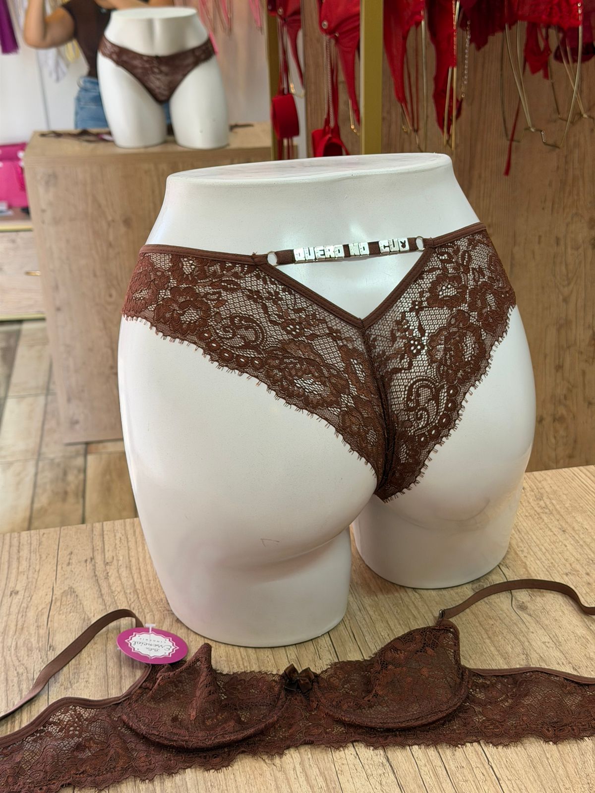 Conjunto Avelã Personalizável até 11 letras