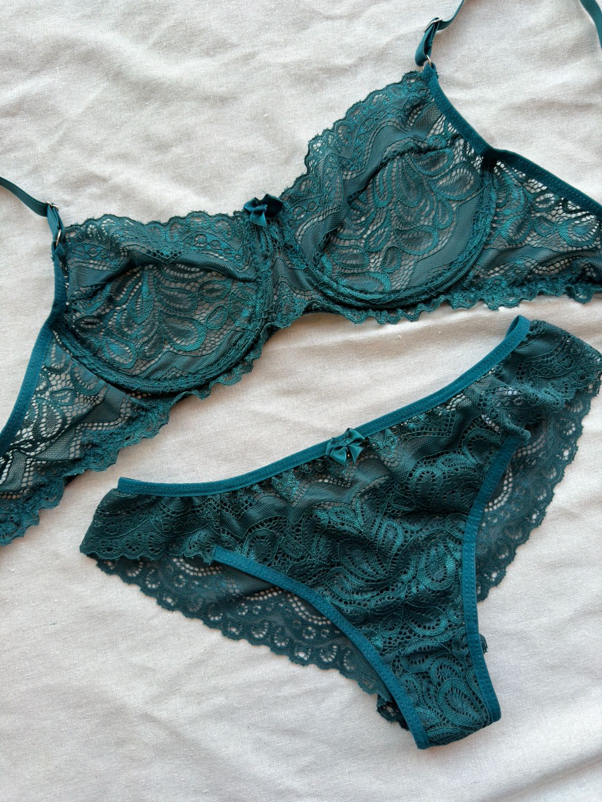 Conjunto Esmeralda com Calcinha Personalizável até  11 letras