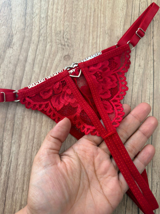 Calcinha Kiss Me com personalização na frente até 12 letras