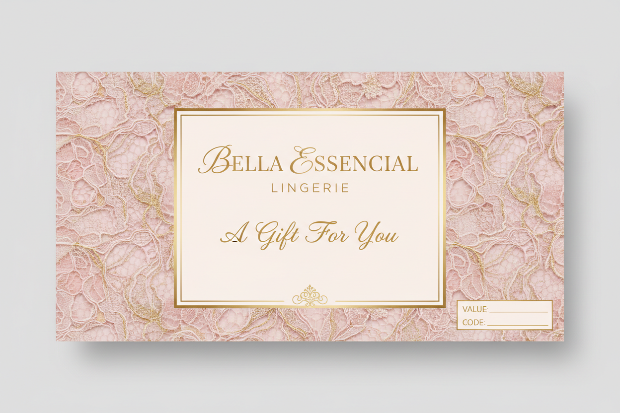 Gift Card Bella Essencial Lingerie