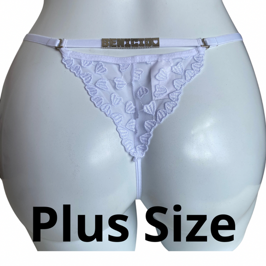 Calcinha Encanto PLUS SIZE Personalizável (15 letras)