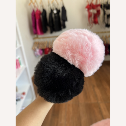 Plug Anal P Aço Pompom Coelha
