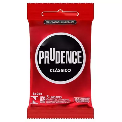 Preservativo Clássico Com 3 Unidades Prudence