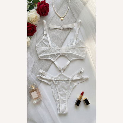 Body Love Branco Personalizável + Choker - 10 letras