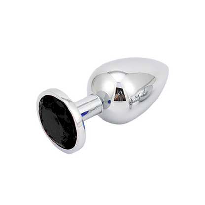 Plug Anal G redondo Metal Brilhante