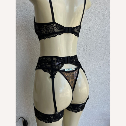 Conjunto Felina onça Personalizado - 4 peças