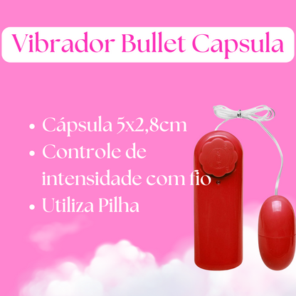 Vibrador Bullet Cápsula