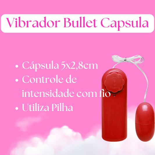 Vibrador Bullet Cápsula