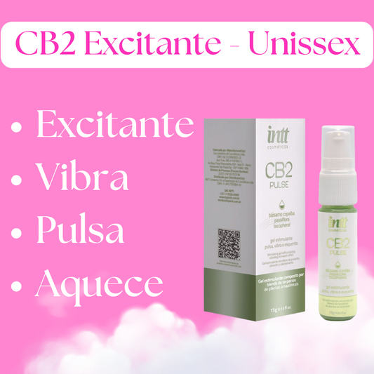 Pulse Cb2 Excitante Unissex Hot E Vibro 15Ml Intt