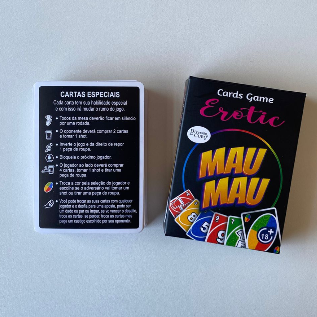 Uno Mau Mau Erotic Diversão Ao Cubo