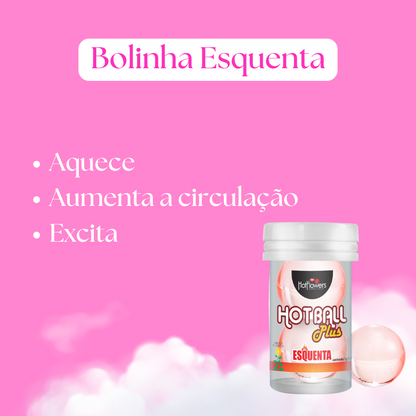 Hot Ball Plus Bolinha Esquenta Hot Flowers