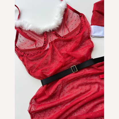 Fantasia Mamãe Noel Deluxe Personalizável até 10 letras