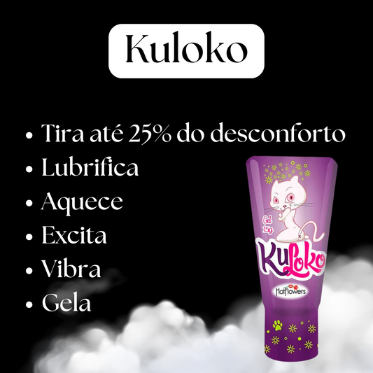 Ku Loko Gel Anestésico Excitante 15G Hot Flowers