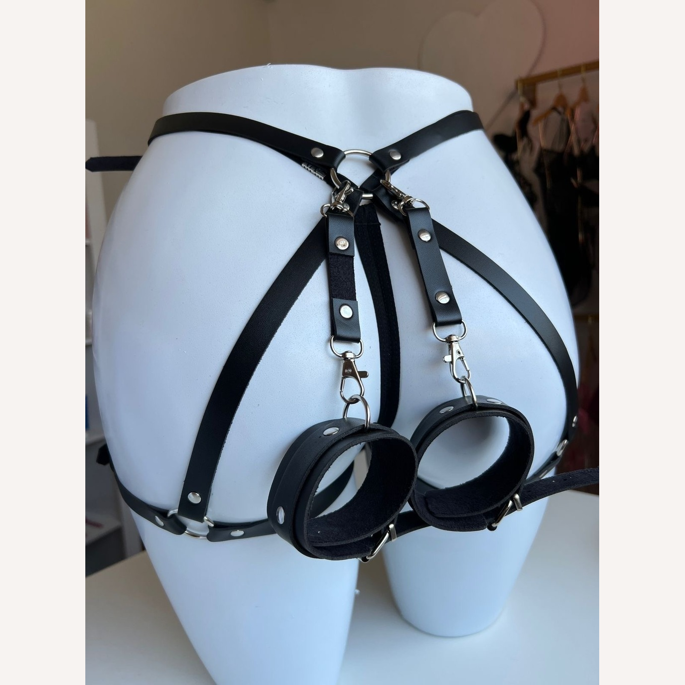 Arreio Harness Cinta Algema Pulso Sexy Import