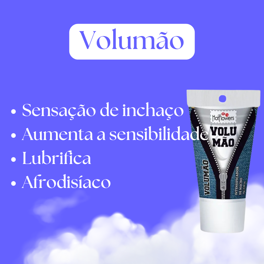 Volumão Intensificador de Macho 25g Hot Flowers