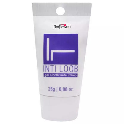 Inti Loob Lubrificante Bisnaga Lilás 25G Hot Flowers