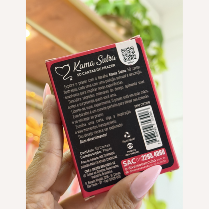 Kama Sutra 50 Cartas De Prazer Diversão Ao Cubo