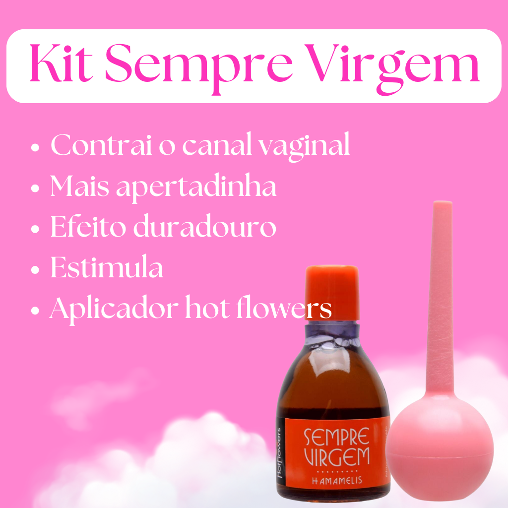 Kit Sempre Virgem Apertadinha com Aplicador - 2 itens