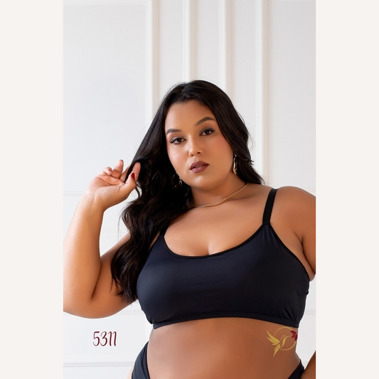 Sutiã Top Plu Size Reforçado