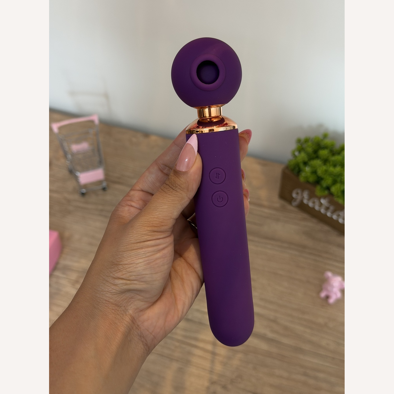Varinha Mágica 3 em 1 com Vai e Vem / Dedilhar com Tapping - SI