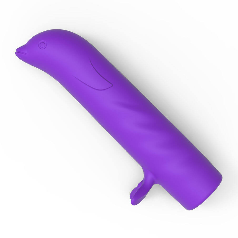 Mini Vibrador Golfinho Recarregável para Ponto G com 10 modos de vibração