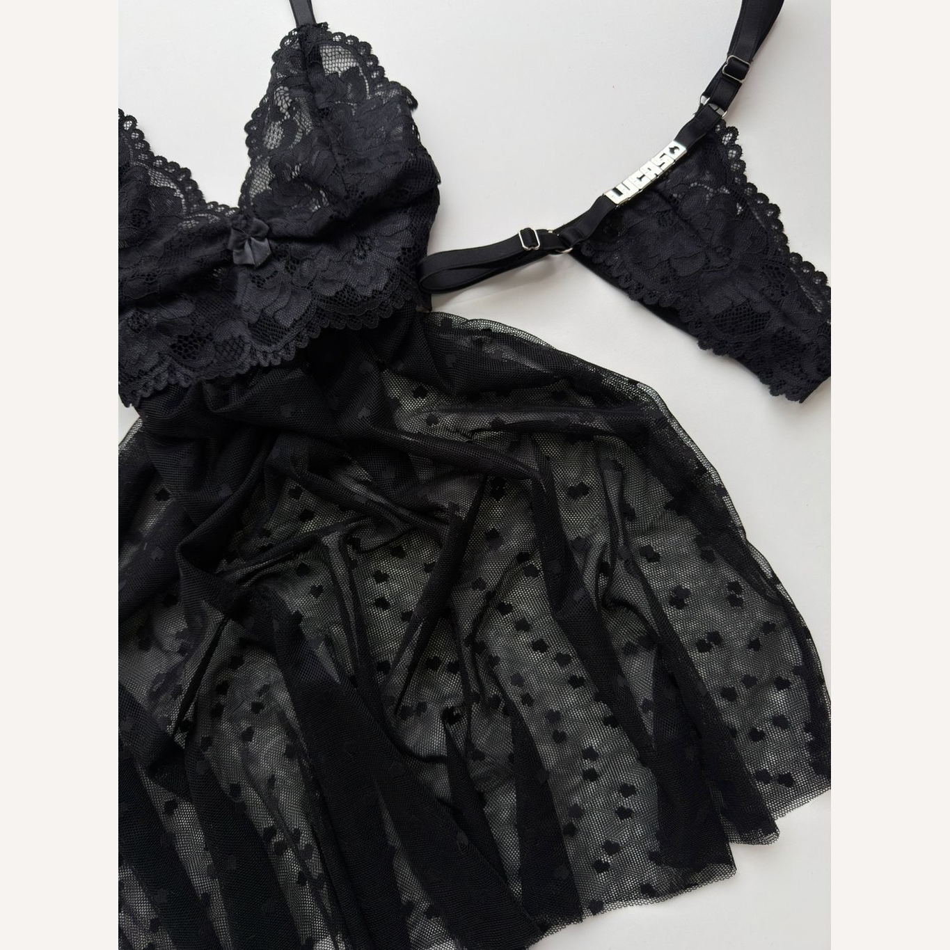 Camisola Love Preto Personalizável - 10 letras