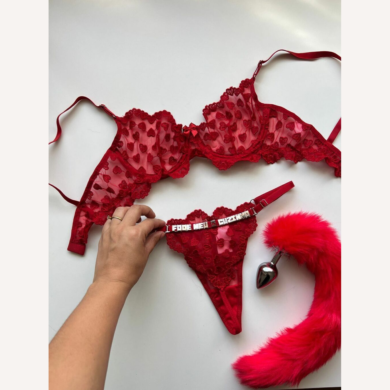 Conjunto Encanto Rubi Personalizável 15 letras