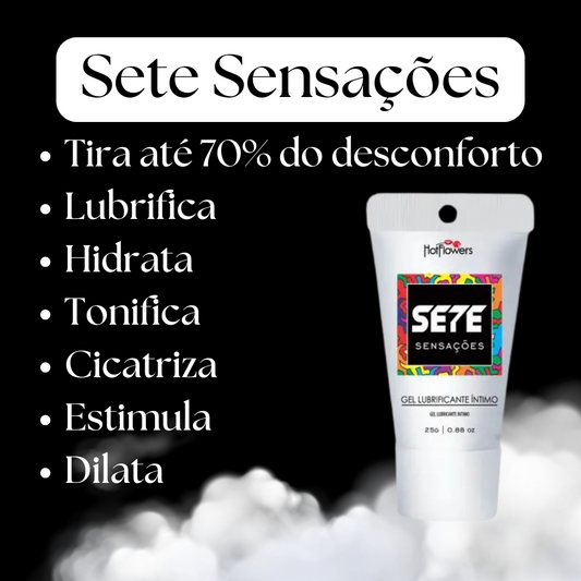 Sete Sensações Anestésico Bisnaga 25G