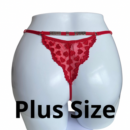 Calcinha Encanto PLUS SIZE Personalizável (15 letras)