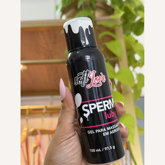 Sperm Luby Aerossol Lubrificante 100Ml Soft Love