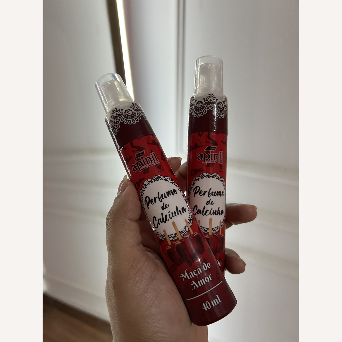 Perfume De Calcinha Maça do Amor 40ml Apinil