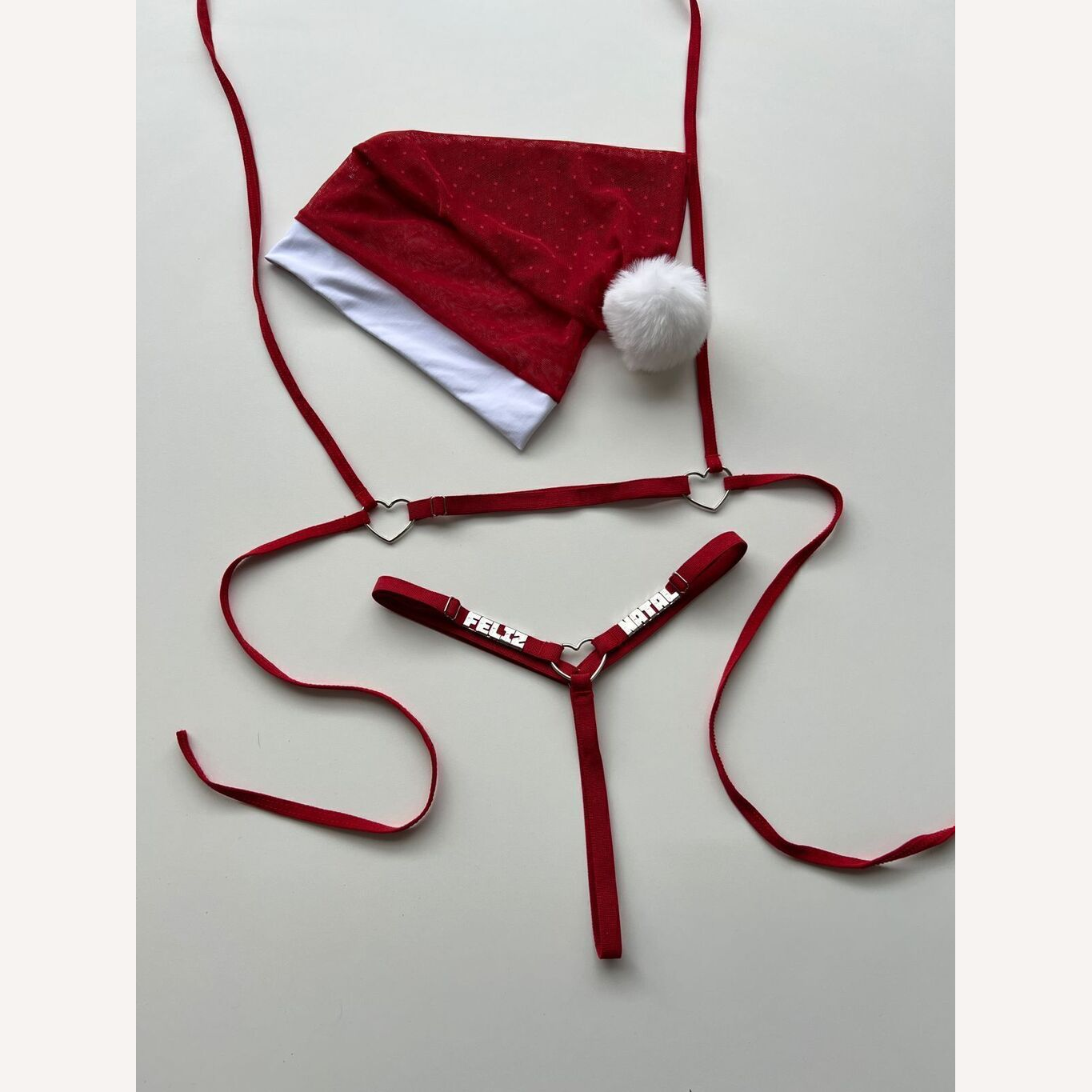 Fantasia Mamãe Noel Delicia Personalizável + Gorro até 12 letras