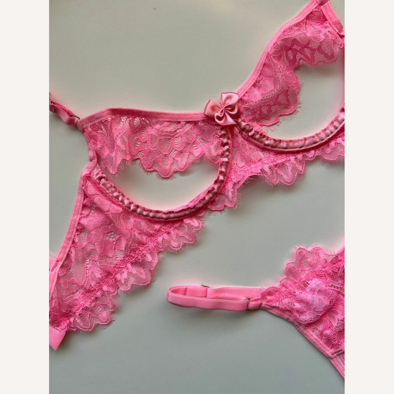 Conjunto Sedução Ardente Rosa