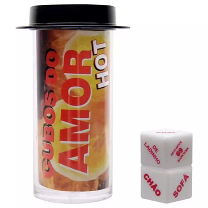 Dados Do Amor Hot Unissex Duplo Diversão Ao Cubo