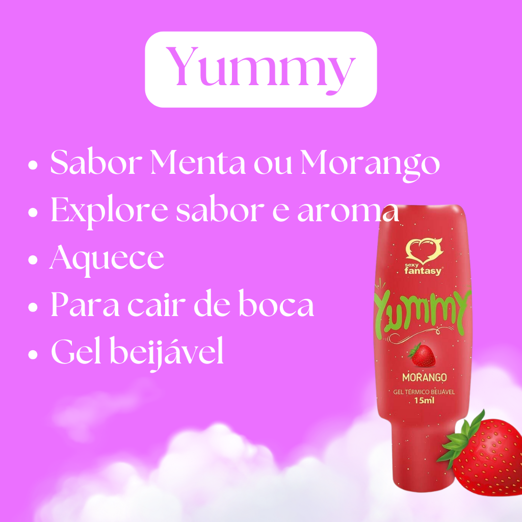 YUMMY GEL TÉRMICO COMESTÍVEL 15ML