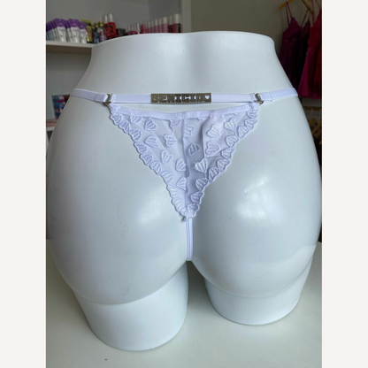 Conjunto Encanto Branco Personalizável 15 letras